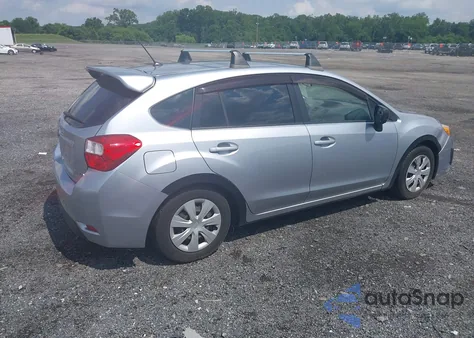 2013 Subaru Impreza 2.0I from USA, damaged, VIN JF1GPAA62DH846940